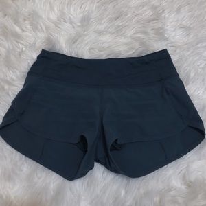 Black Lululemon speed short